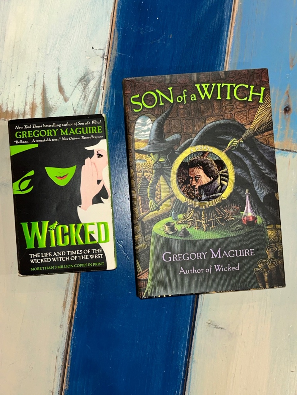 Gregory Maguire Wicked & Son of a Witch Book Lot